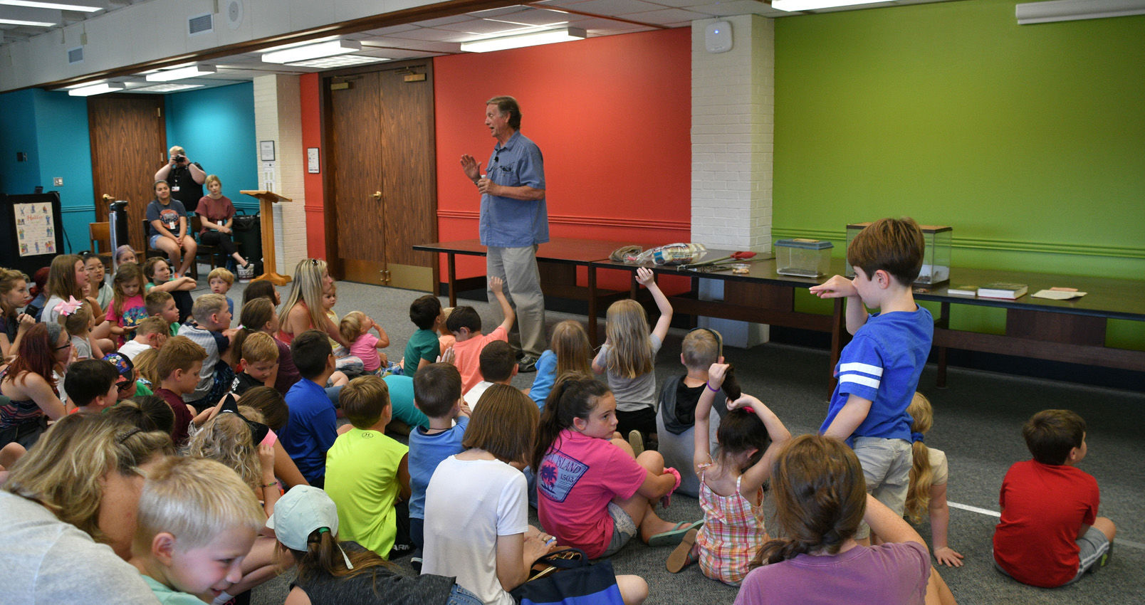 Snake Day at Clara B. Mounce Public Library